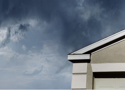 Tornado Approaching a Residence