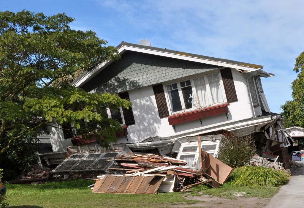 Collapsed Residential Building