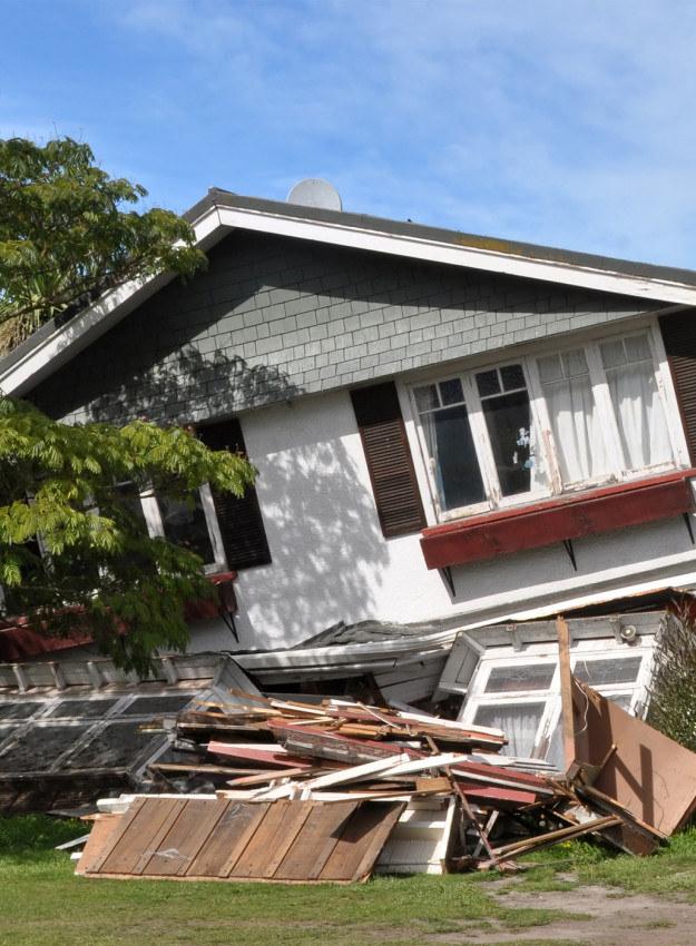 Collapsed Residential Building