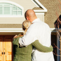 Homeowners Hugging