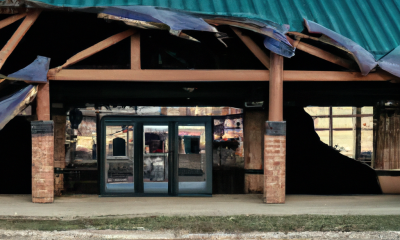 Commercial Building Storm Damage 1024x700