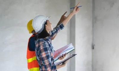 client contractor discussing plan renovation house 42193 144
